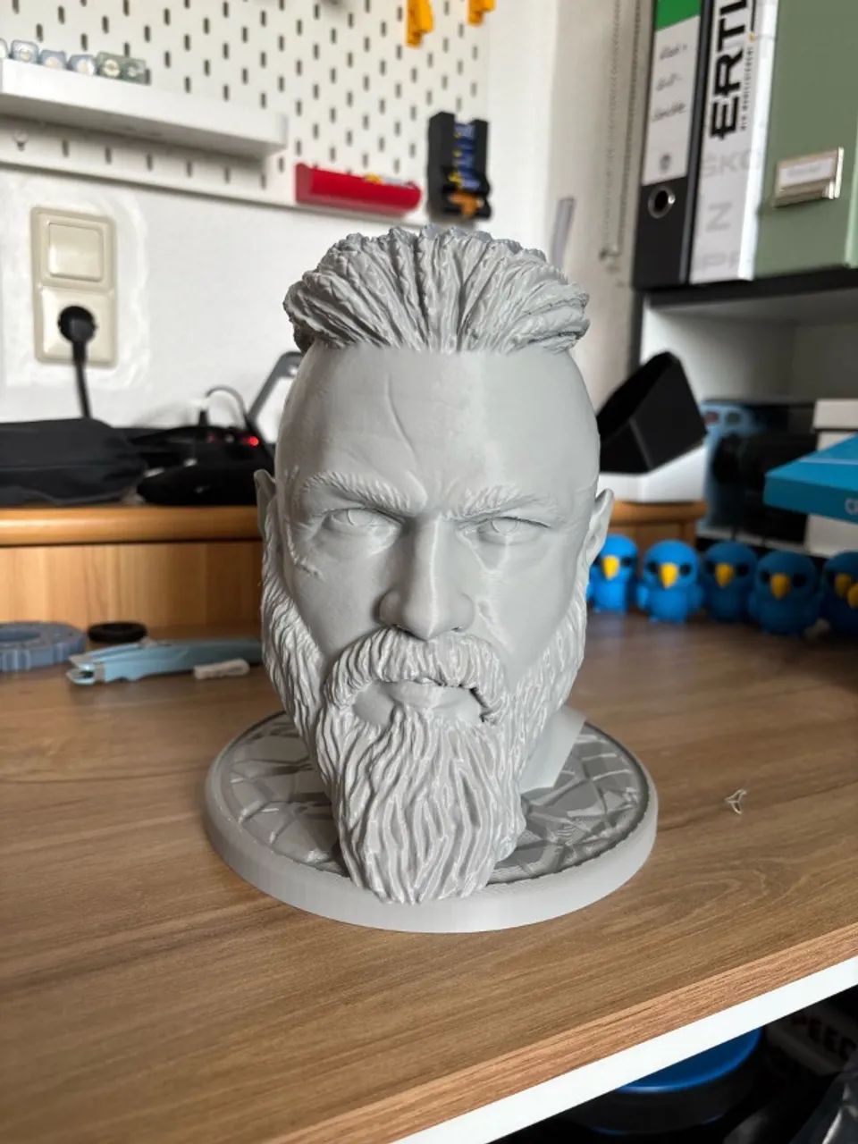 Suporte para Headset Busto Ragnar Lothbrok - Foto 3