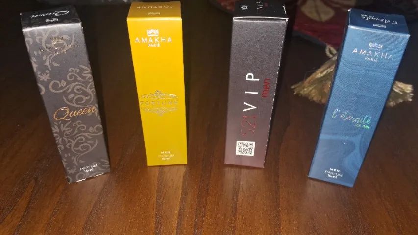 Perfumes  masculino e feminino da Marca Amakha Paris