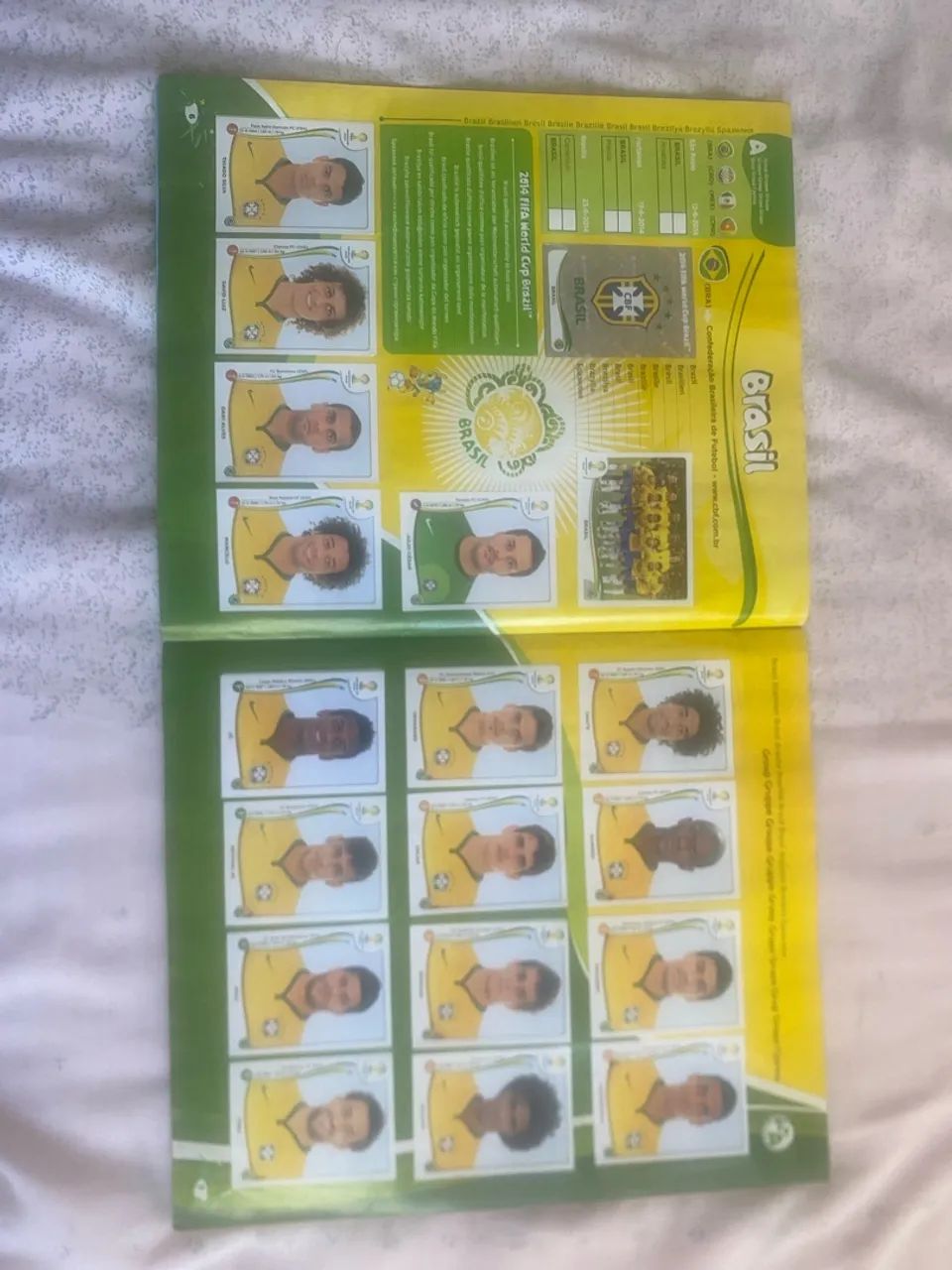 Álbum copa de 2014 completo capa cartão  - Foto 4