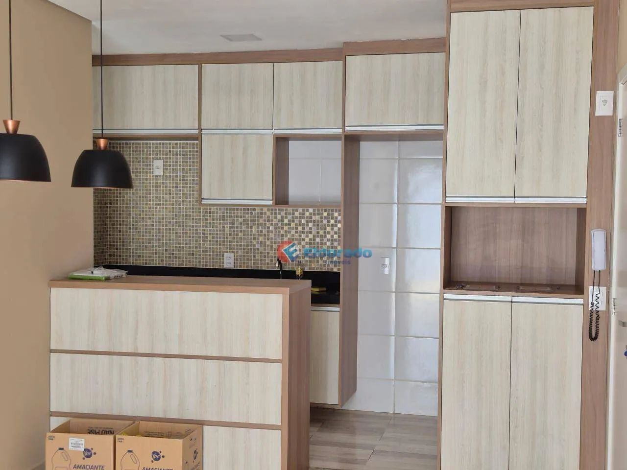 Apartamento com 2 dormitórios para alugar, 58 m² por R$ 2.091,98/mês - Jardim das Colinas  - Foto 7