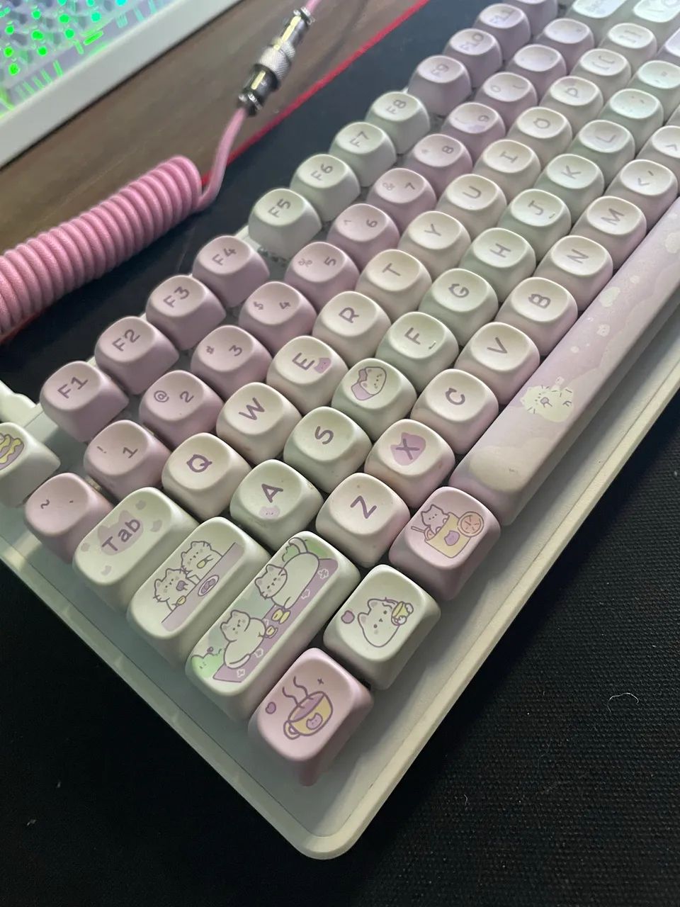 Teclado mecânico Apayado K82 - Foto 2