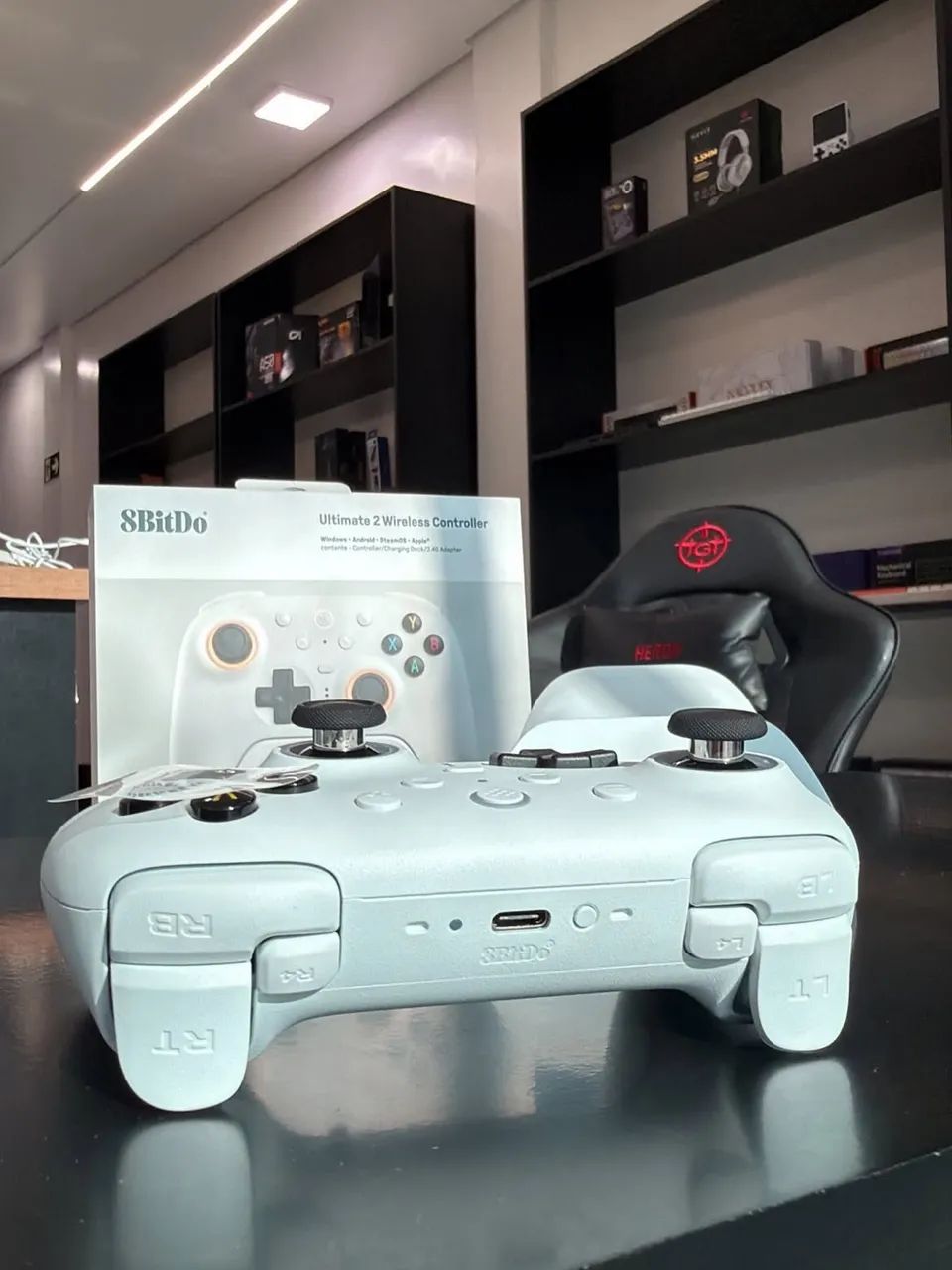 Controle Gamer Ultimate 2 Bluetooth ? N Switch | Pc | Tv Joysticks TMR | Hall Effect, Base - Foto 4