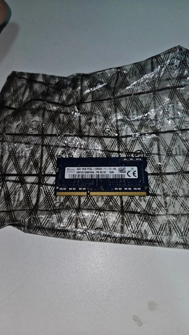 Memória Notebook DDR3 4 GB SK Hynix