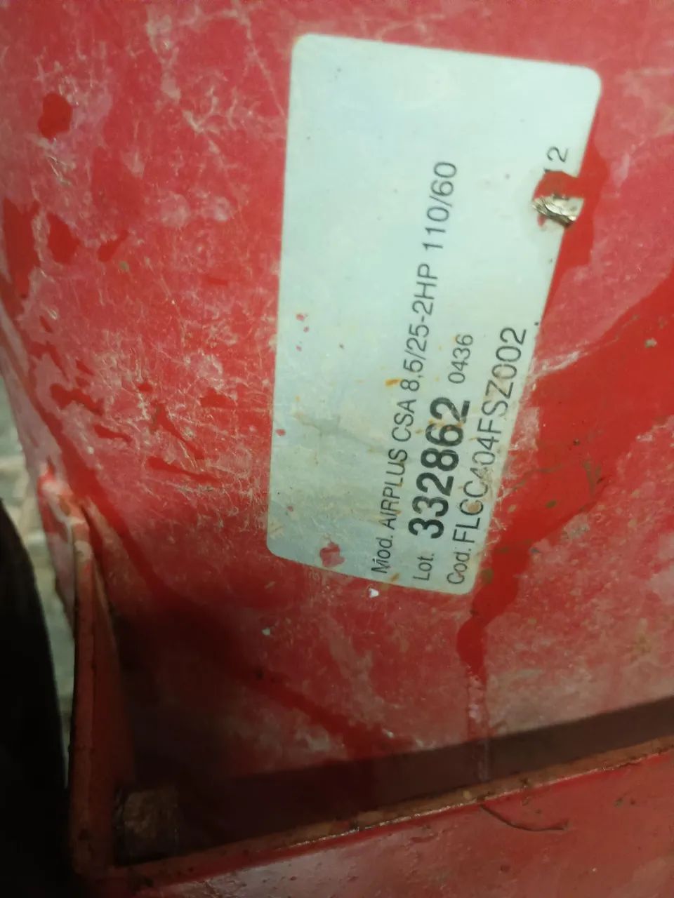 Reservatório compressor de ar 25 litros  - Foto 5