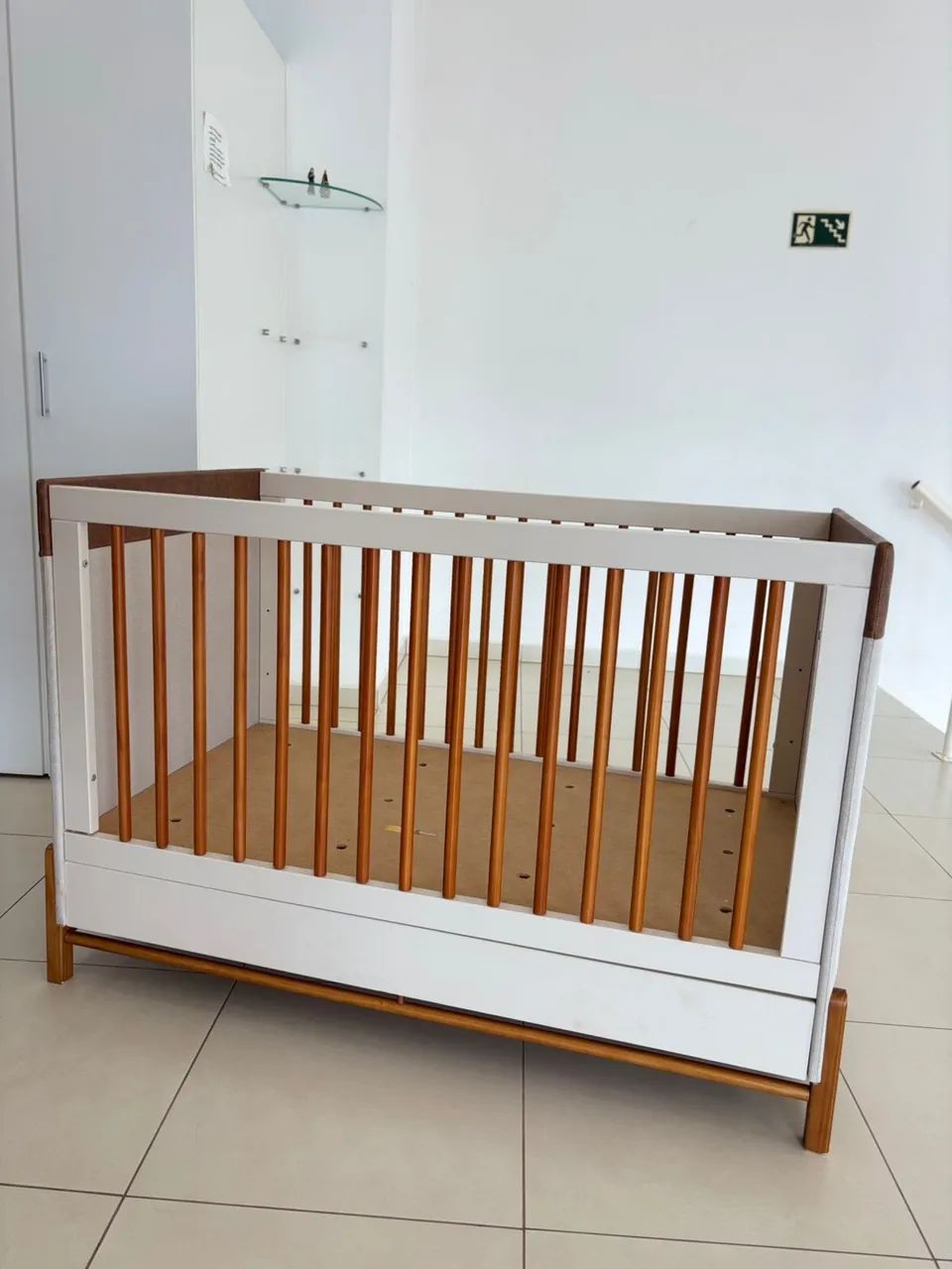 Berço Mini Cama Marca: Tess Matic ( 3 meses de uso)  - Foto 6