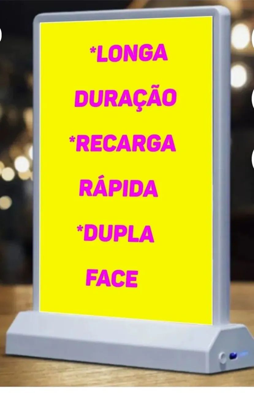 Display Luminoso com bateria recarregável para vitrine  - Foto 3
