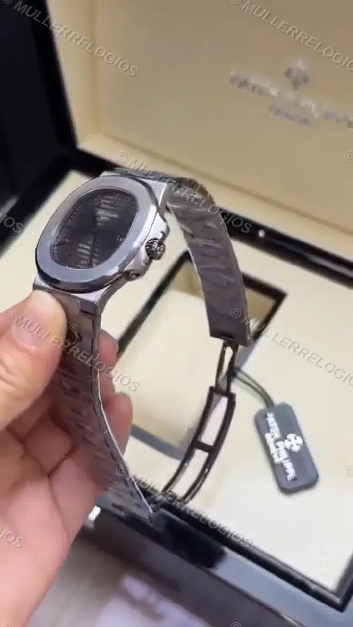 Relógio Patek Clone Automático + Caixa Patek - Foto 3