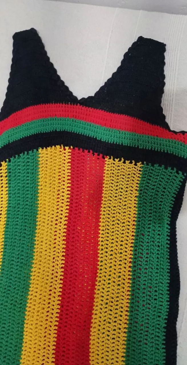 Vestido crochê rasta  - Foto 2