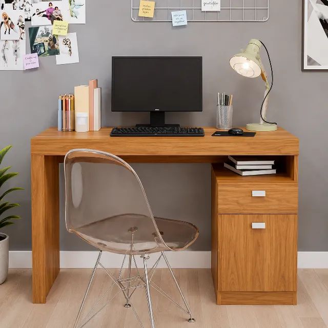 Mesa Melissa para Estudo e Home Office em MDF