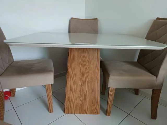 Mesa de Jantar com 4 cadeiras  - Foto 5