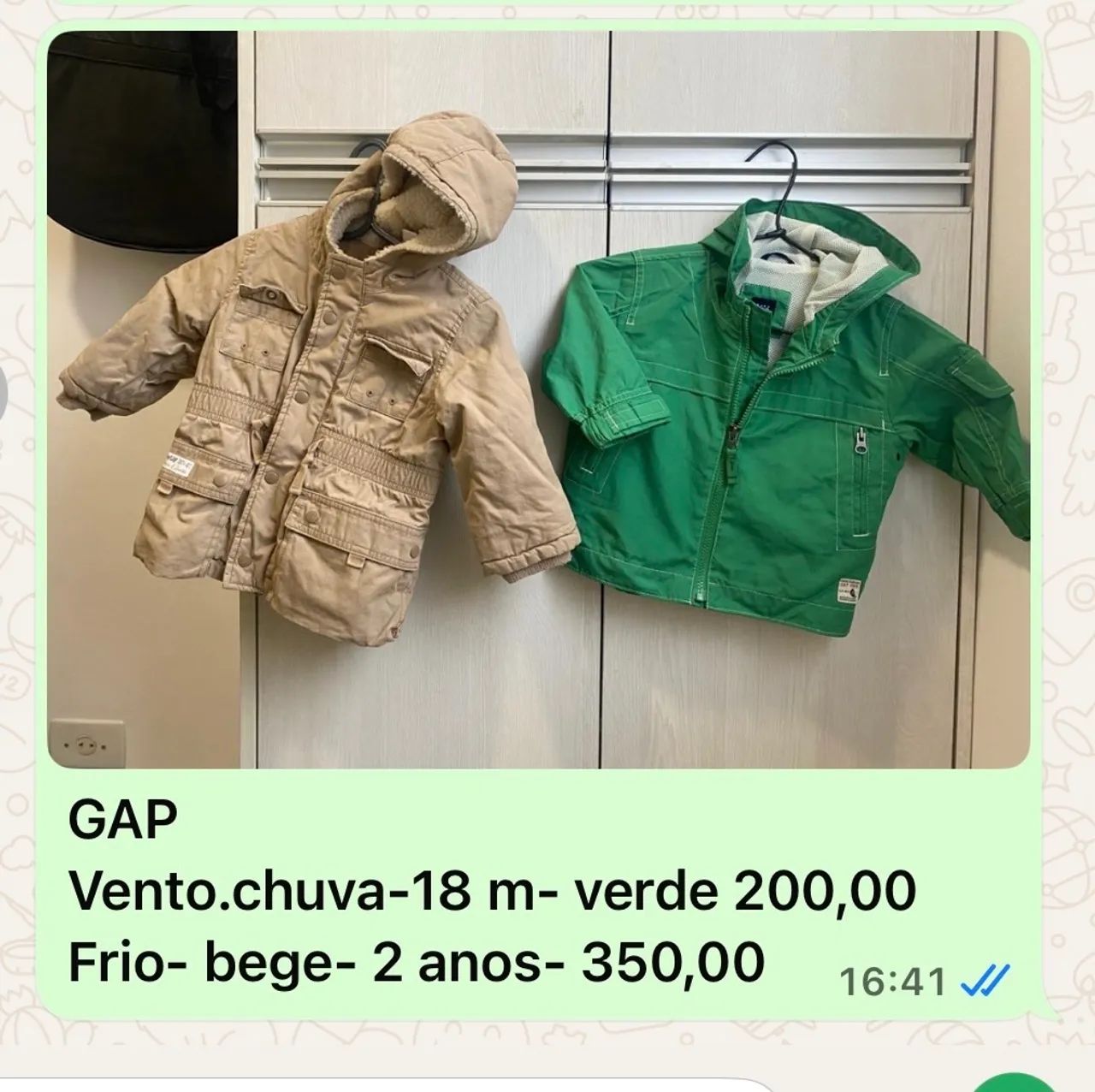 GAP. Jaquetas p crianças 