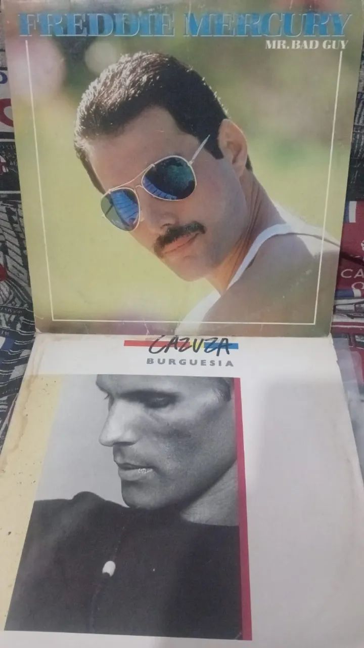 lp cazuza duplo e freddie mercury - 150 