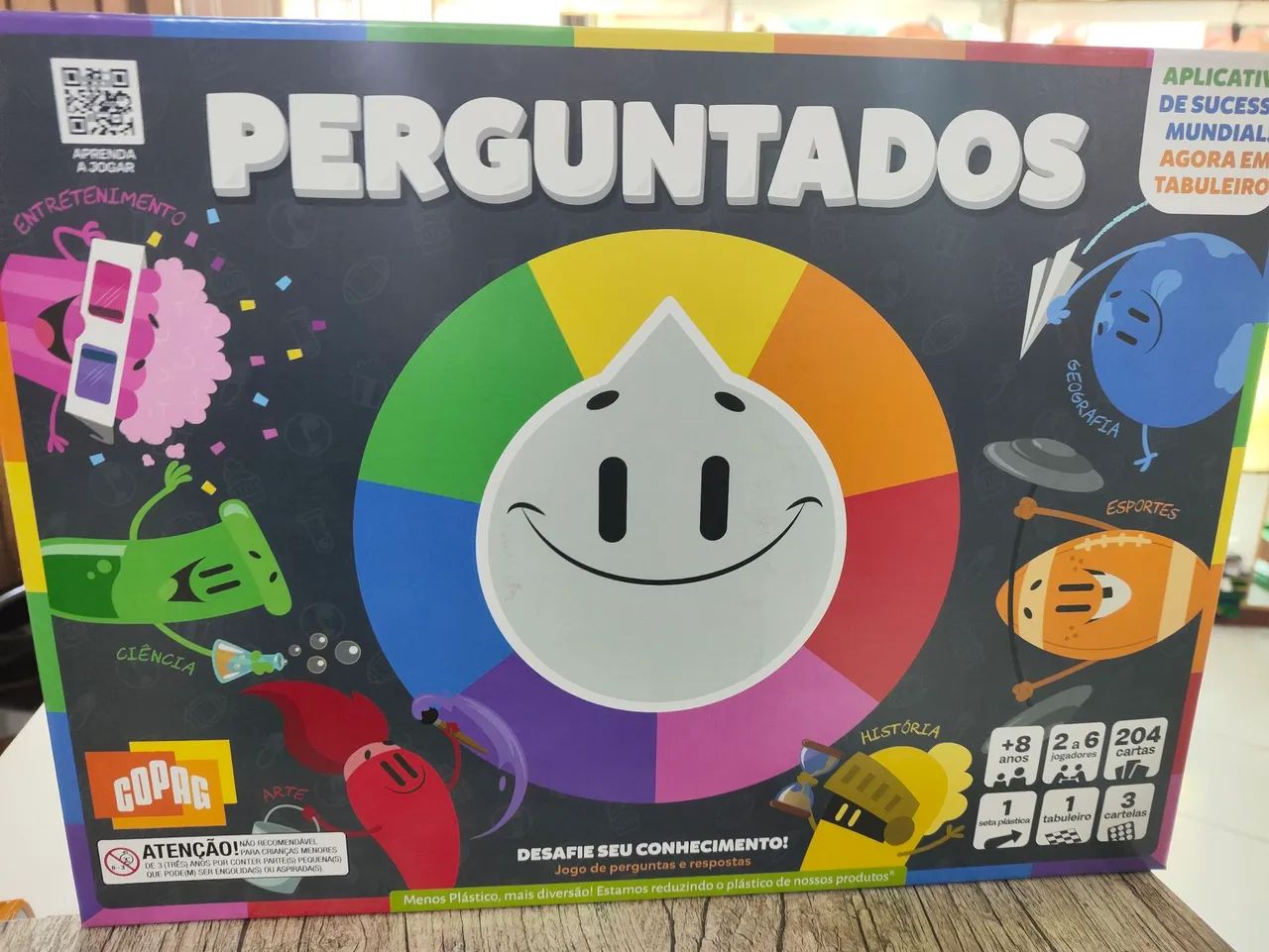 Jogo de tabuleiro - Perguntados