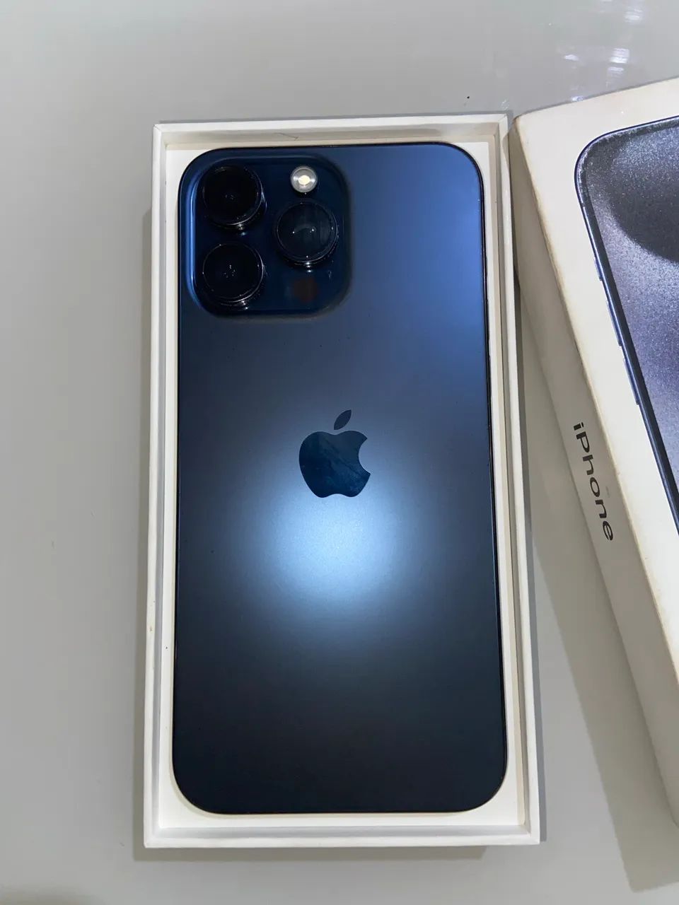 Iphone 15 Pro Max 512 gb - Azul Titanium 