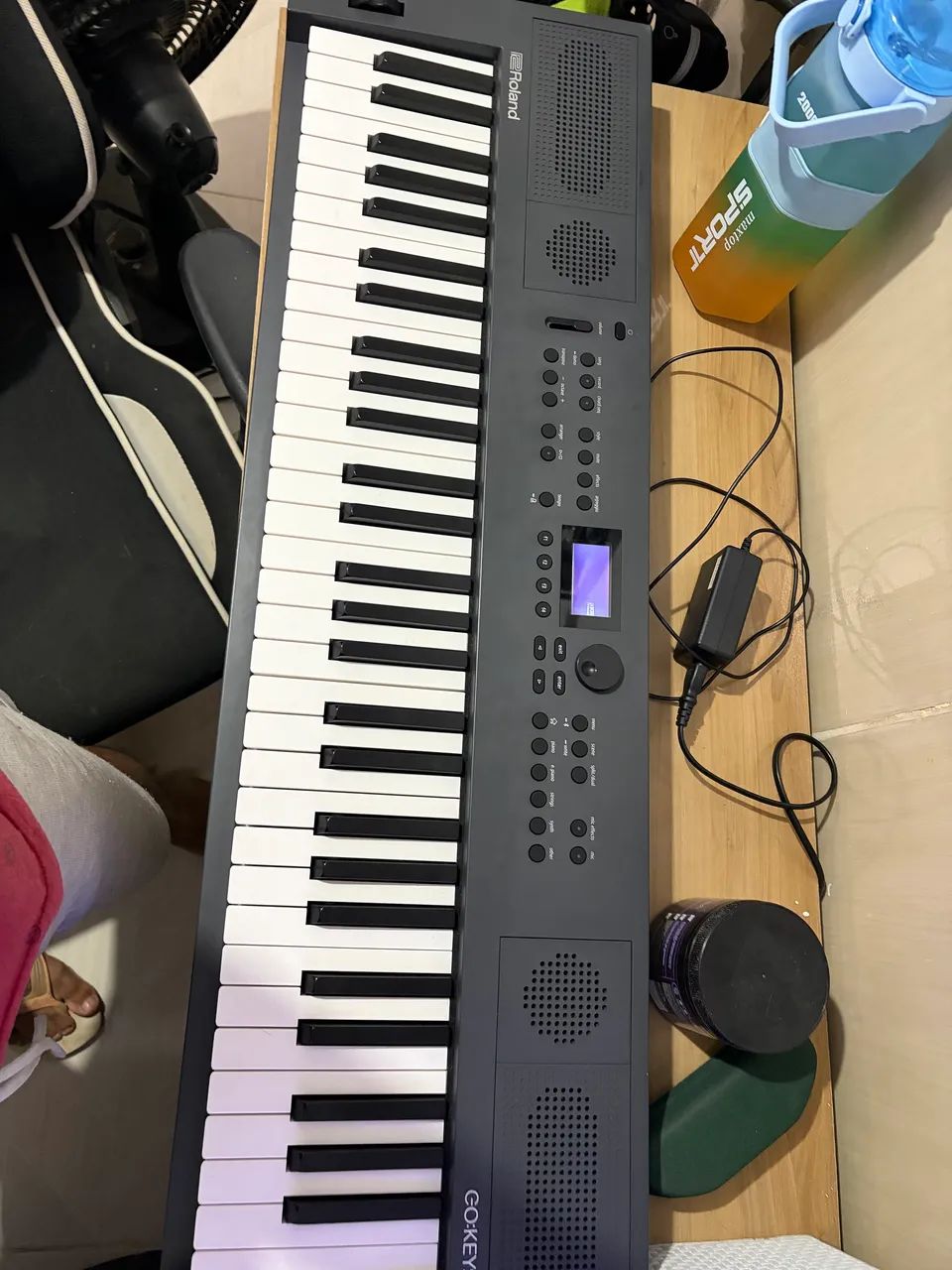Teclado Roland GO Keys 5 + bag + pedal sustain( na caixa) - Foto 6