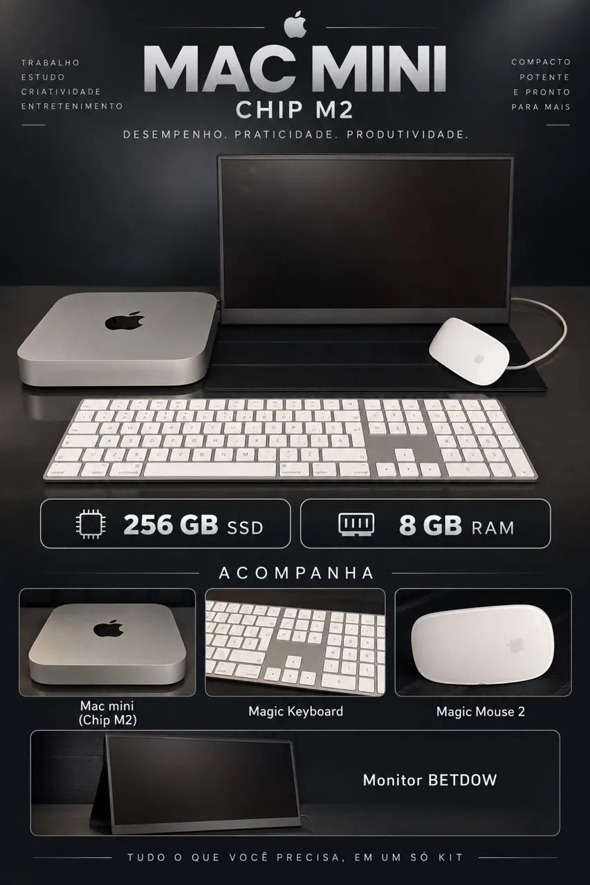 PC APPLE MAC COMPLETO 