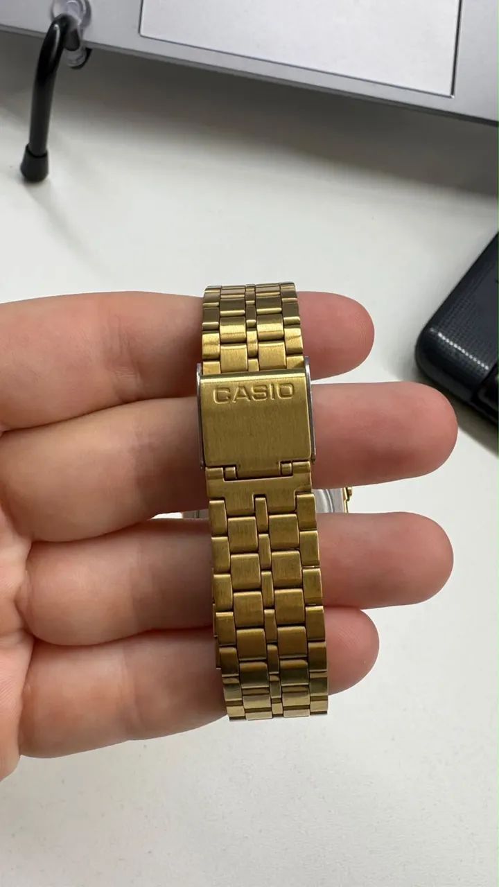 Relógio Casio Original - Dourado - Foto 3