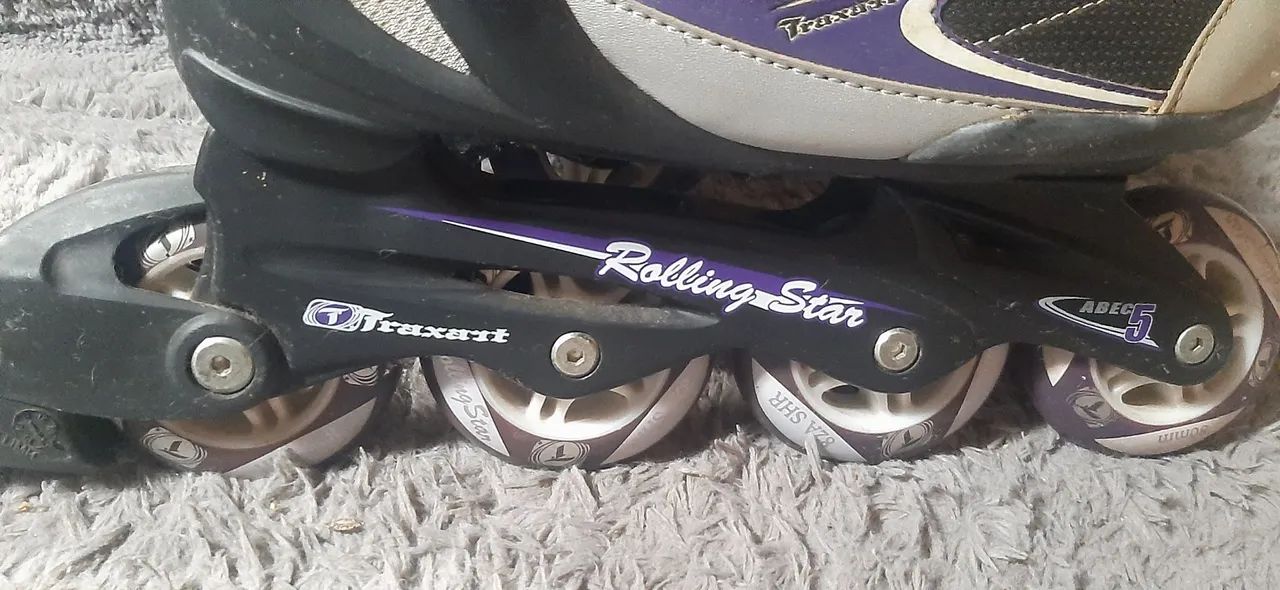 Patins semi novo para vender logo  - Foto 3