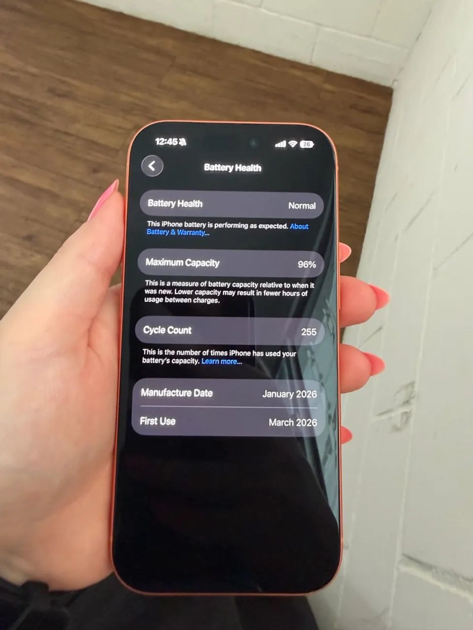 NOVINHO! iPhone 17 PRO Laranja Zerado - Foto 5