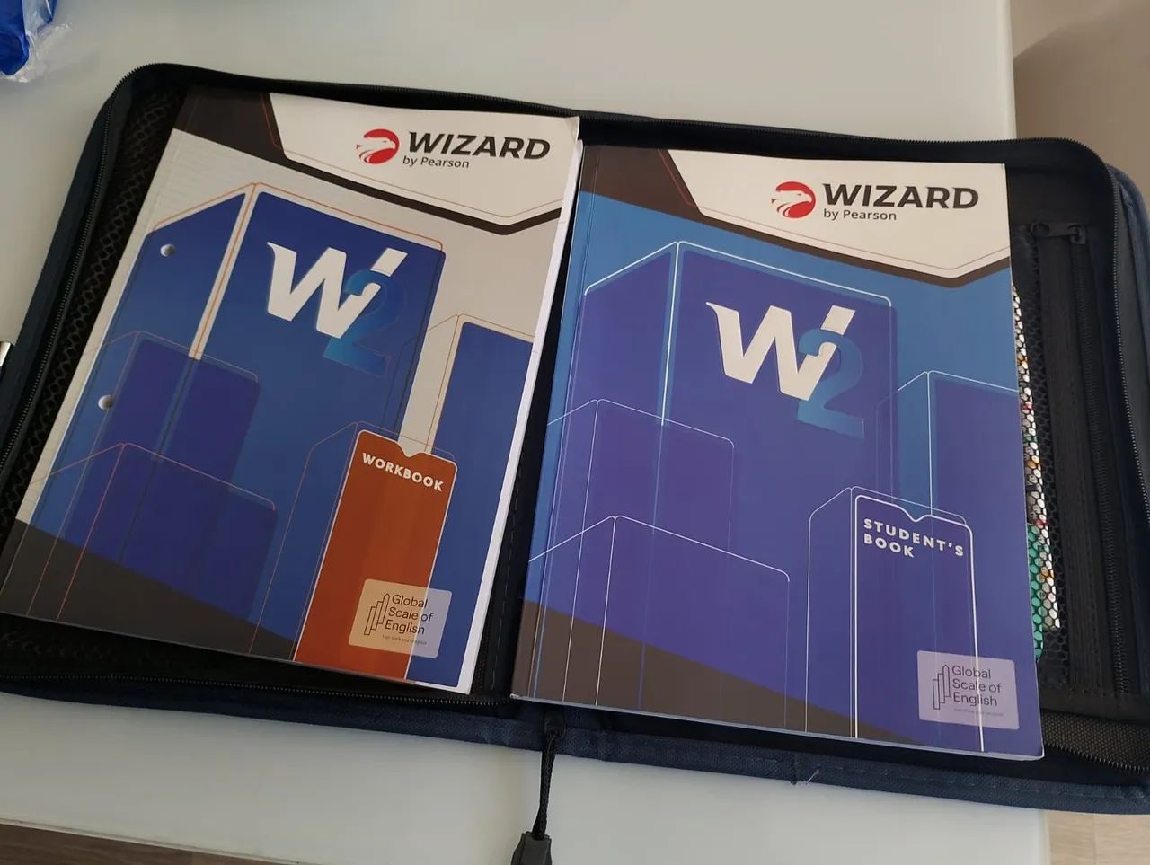 Material anual Wizard praticamente novo 