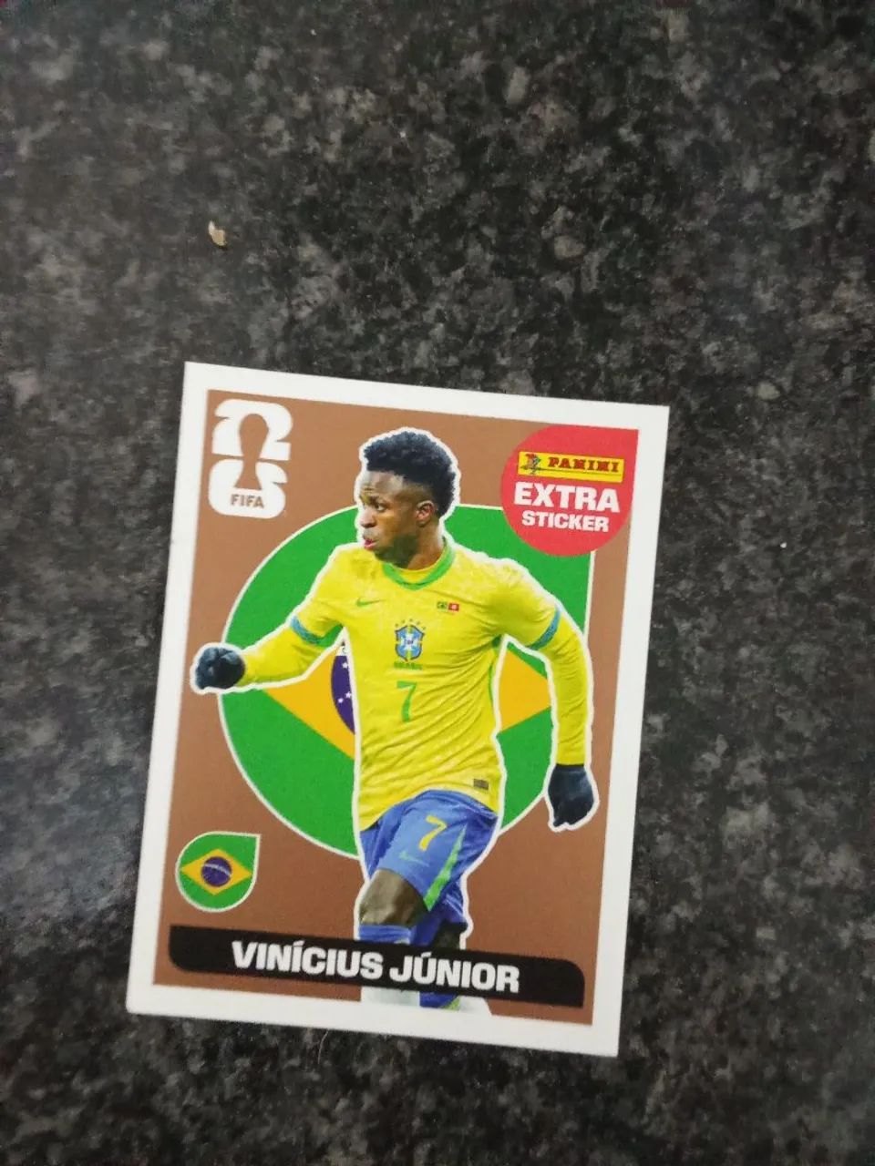 Vini Jr Dourado Figurinha Da Copa 2026 - Foto 2