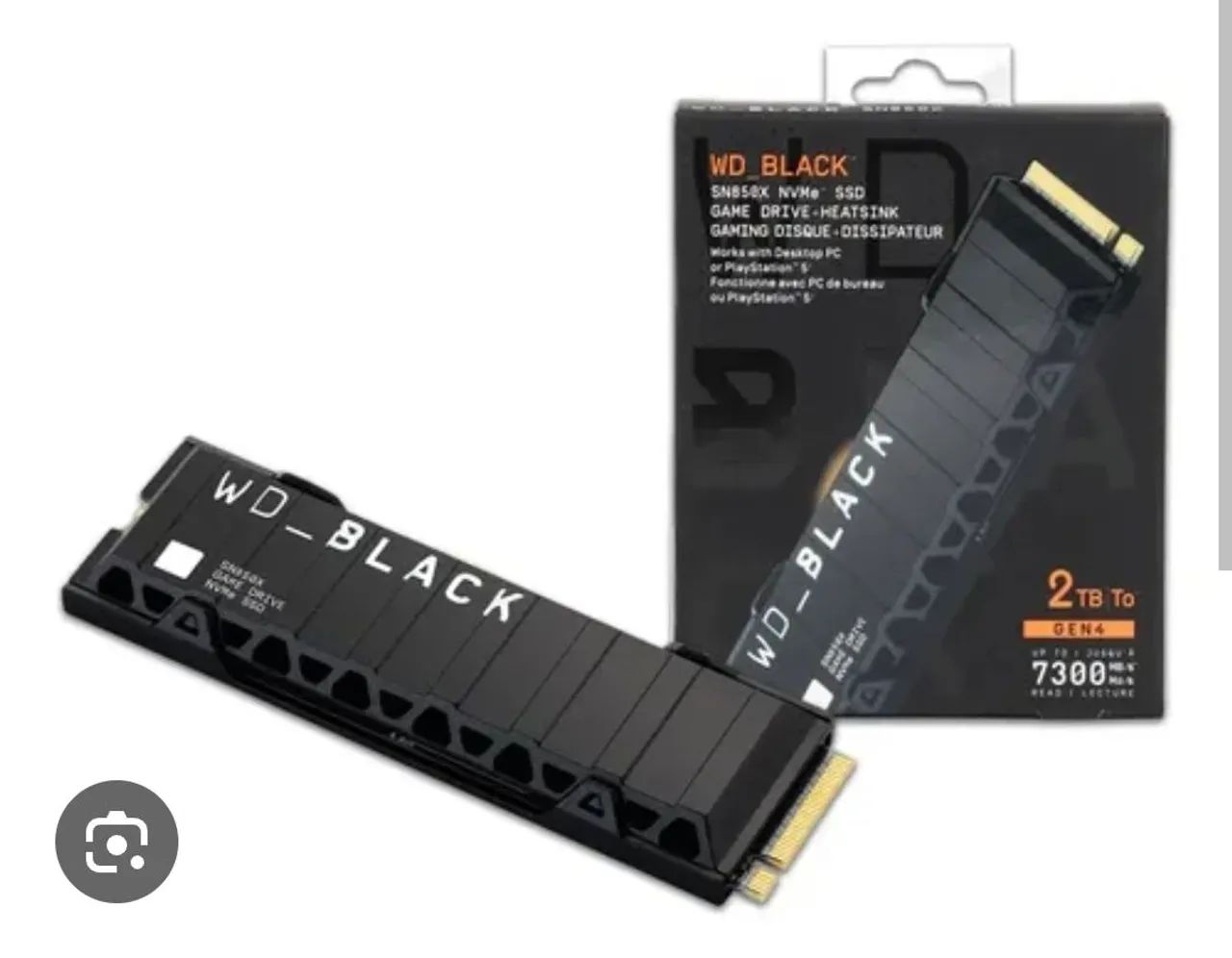 SSD WD BLACK M2 2 TERA 