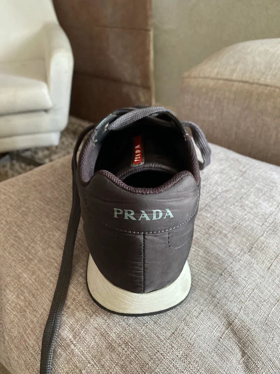 Prada Nylon Piuma Tênis  - Foto 2
