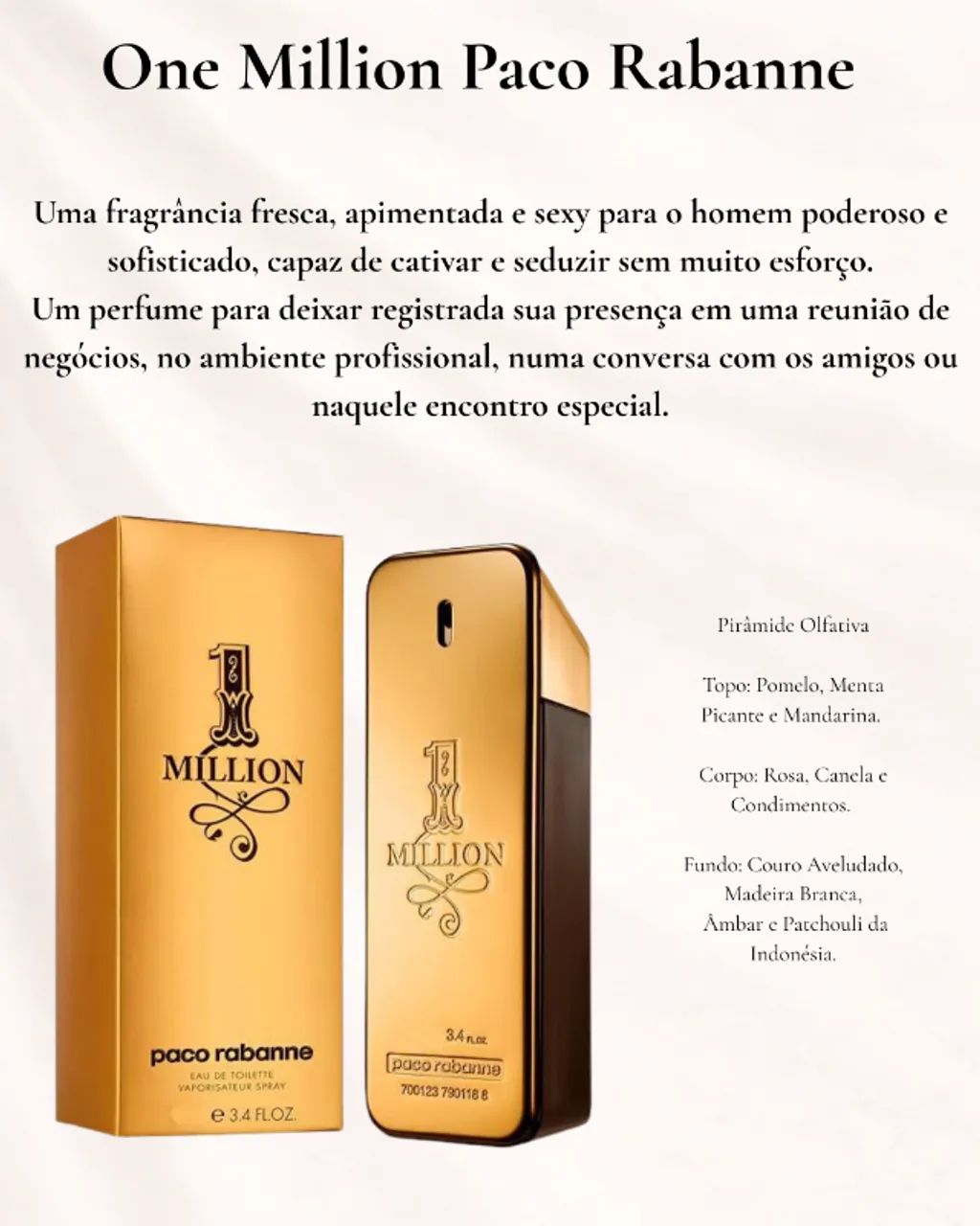 PERFUME ONE MILLION - 200ML