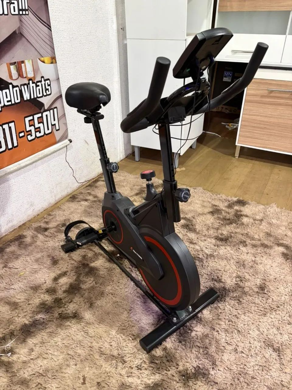 BICICLETA ACADEMIA NOVA SEM USO 