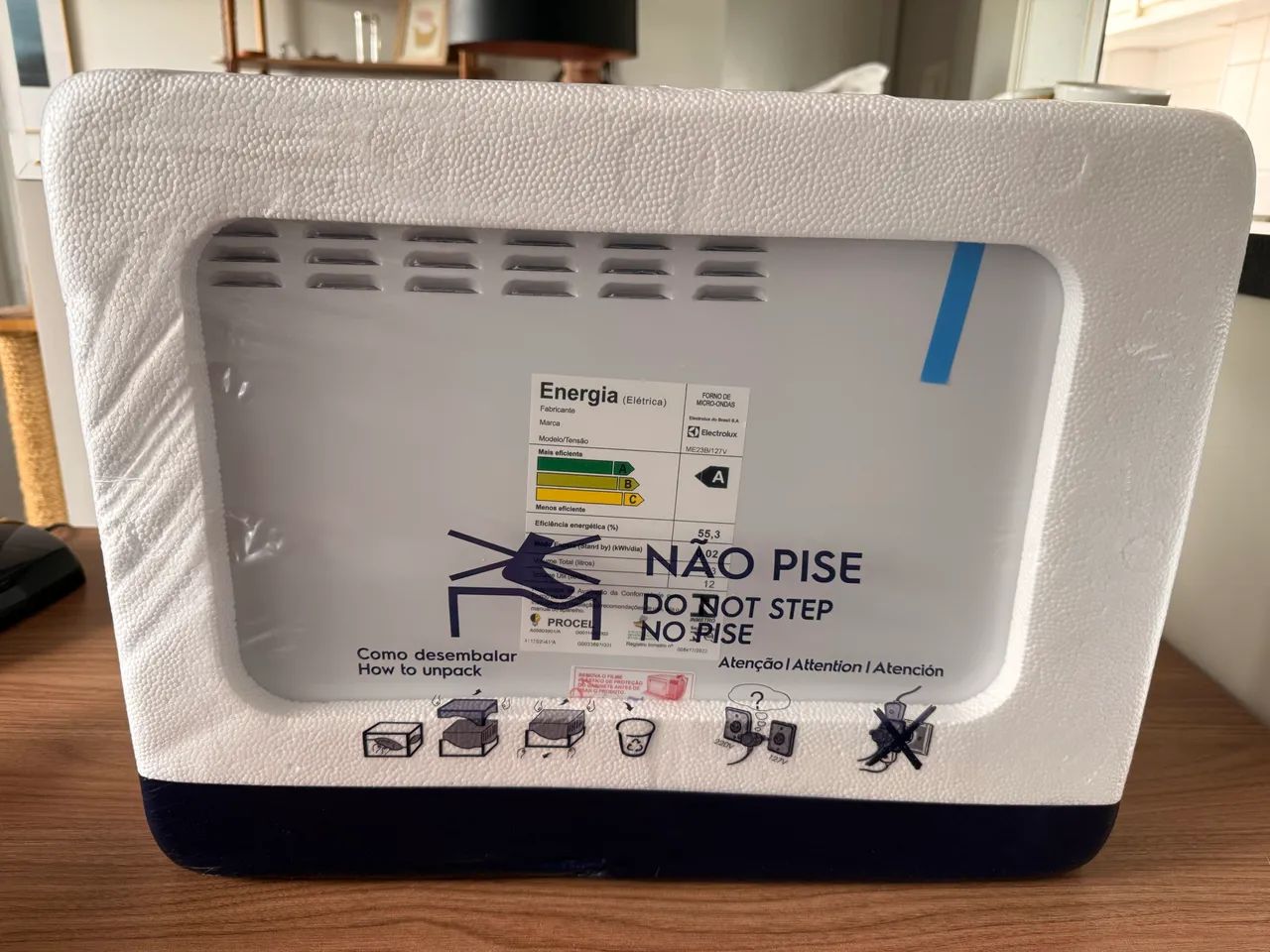 Microondas 23L Electrolux 110V Lacrado - Foto 3