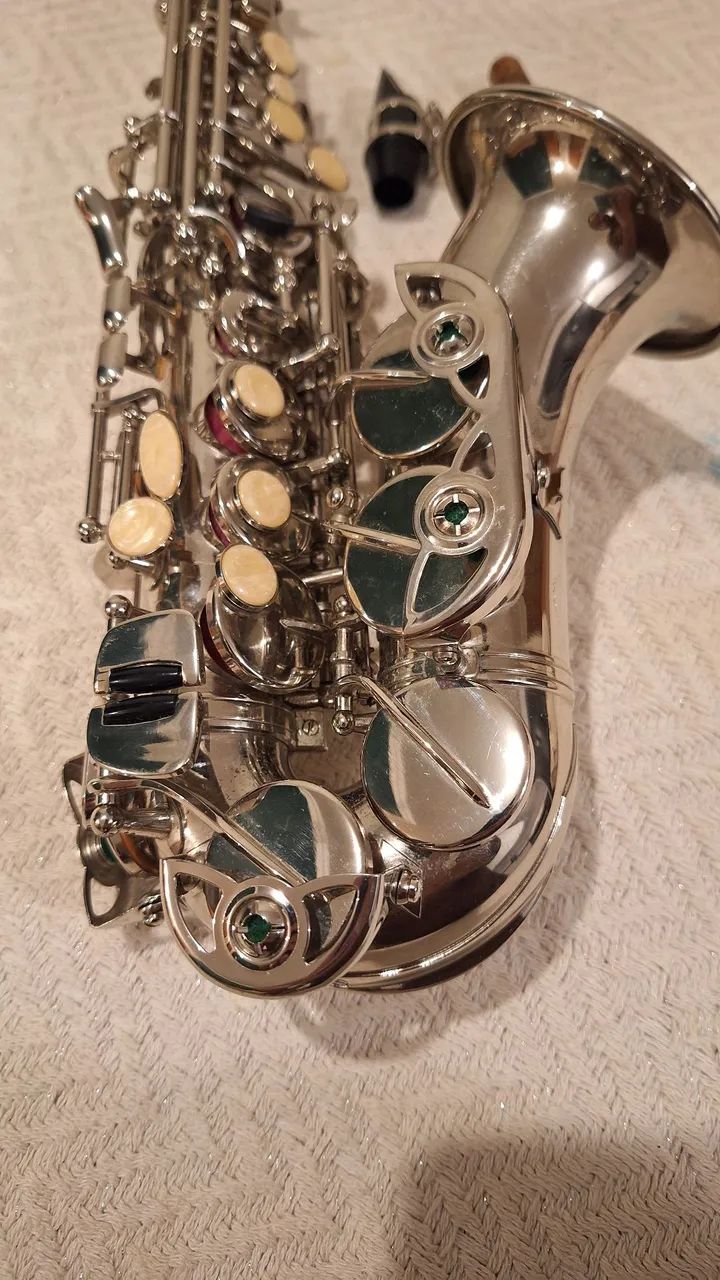 Sax Soprano Curvo (IMPECÁVEL) - Foto 2