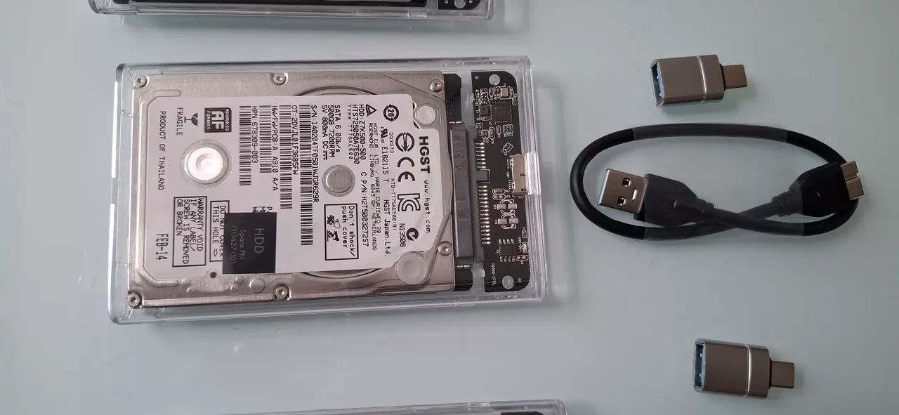 Hd externo com case  - Foto 3