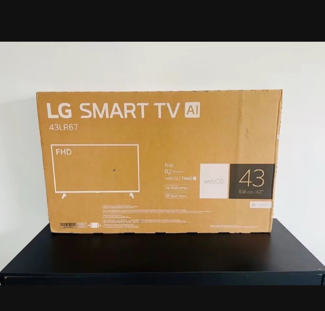 Smartv LG 43 polegadas nova lacrada - Foto 2