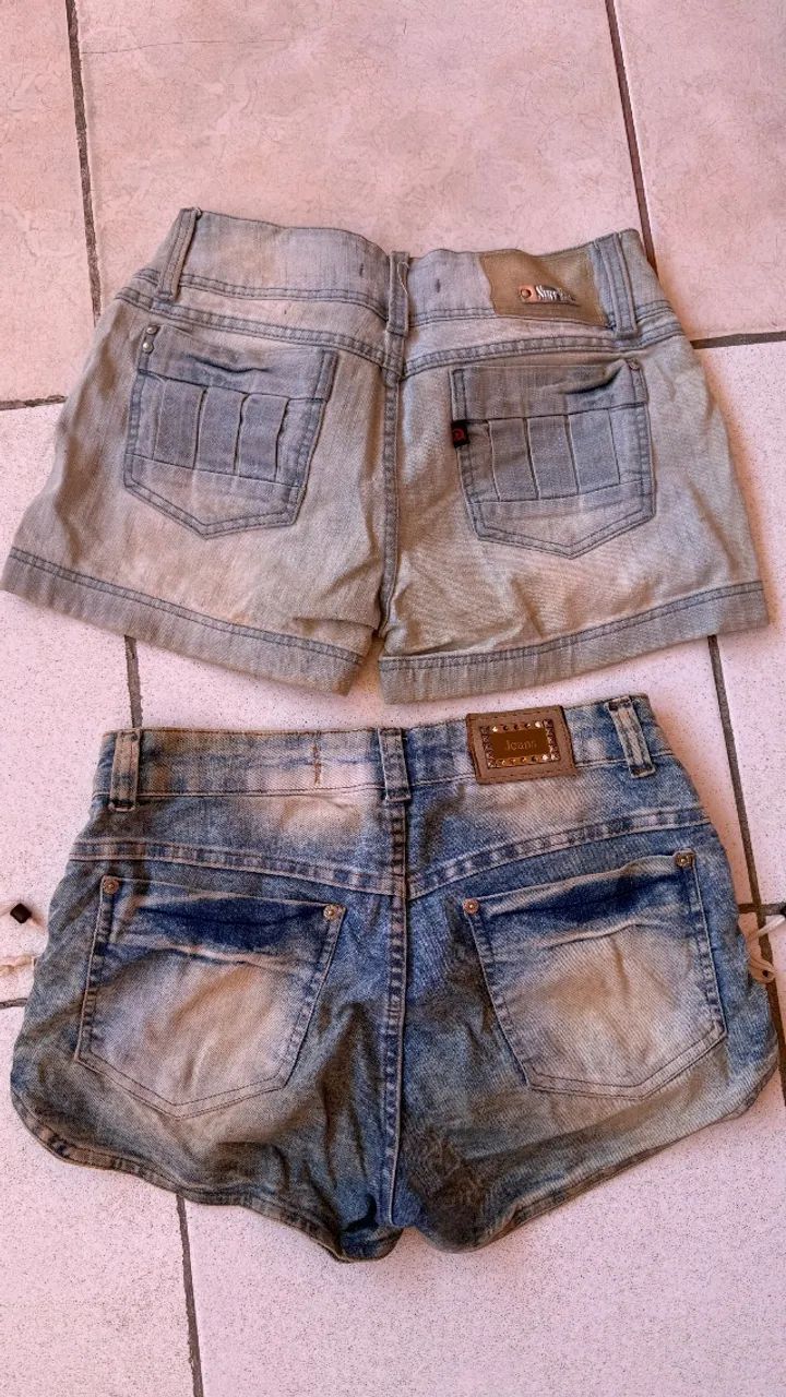 Kit 2 shorts jeans  - Foto 4
