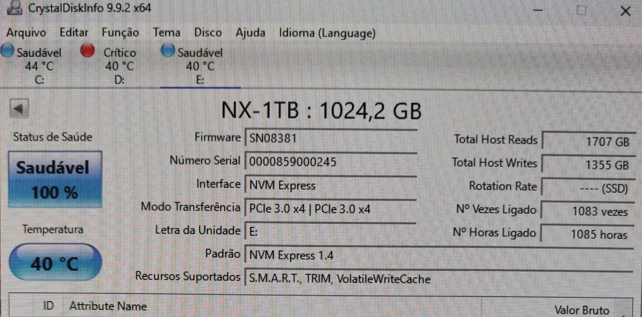SSD KingSpec 1Tb NVMe Gen 3x4 ! - Foto 5
