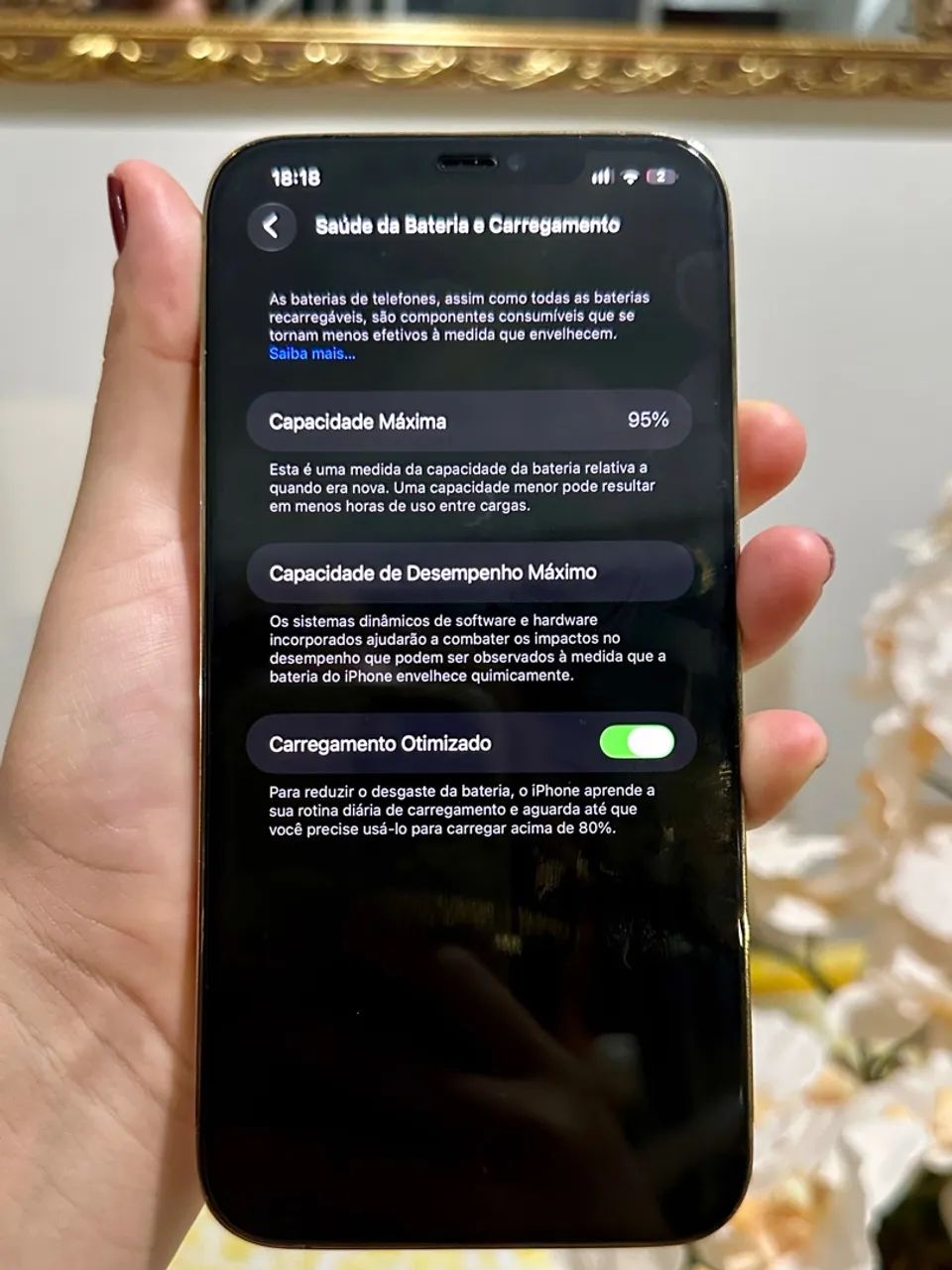 iPhone 12 Pro Max dourado - Foto 5