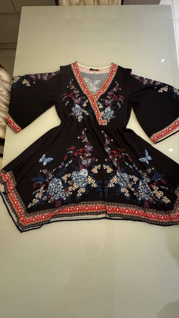 Vestido K9 Estampado Tam M