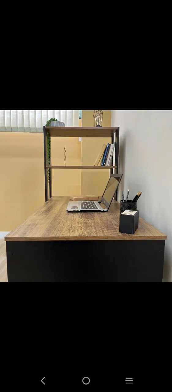 Escrivaninha com prateleiras  - Foto 2