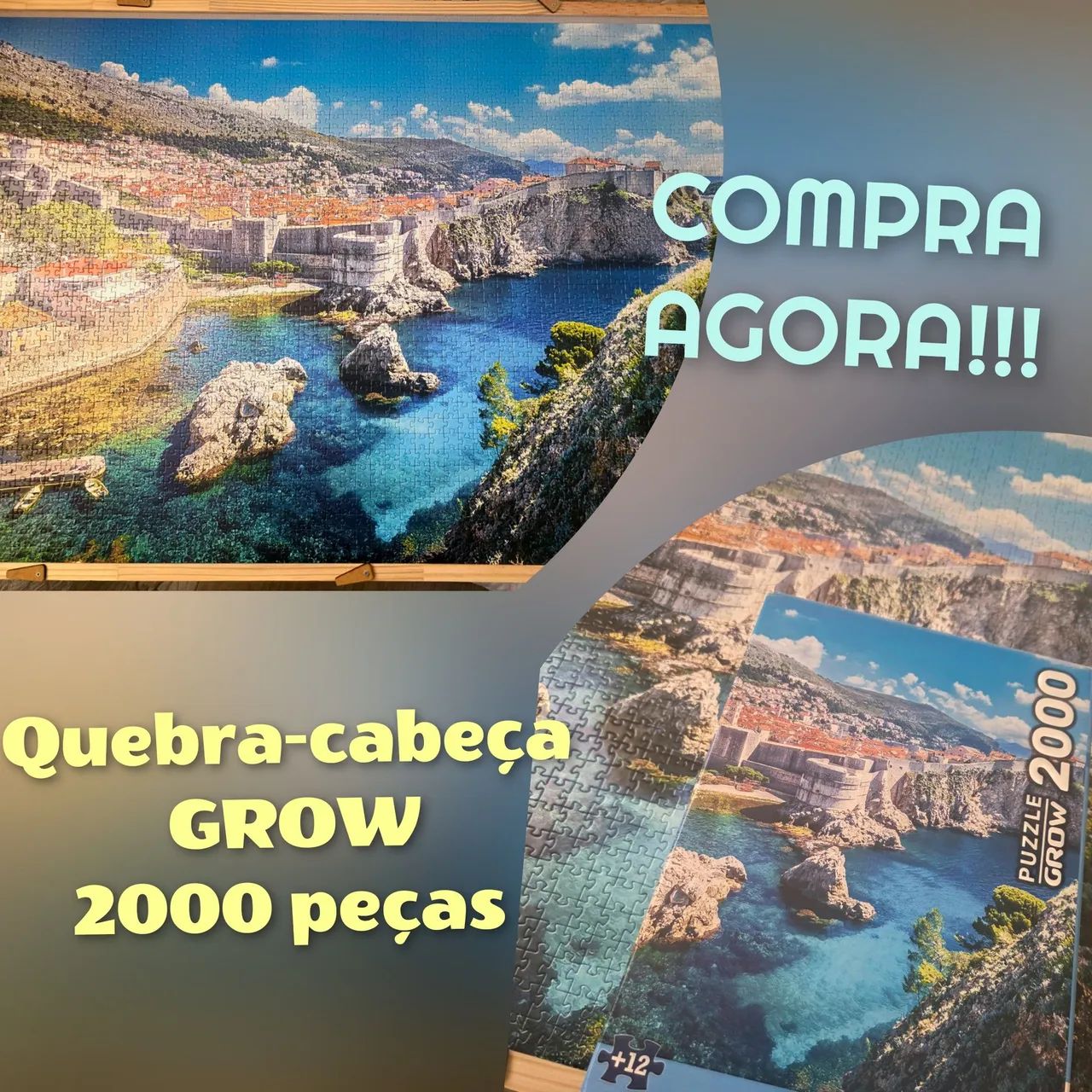Quebra-cabeça 2000 peças Grow