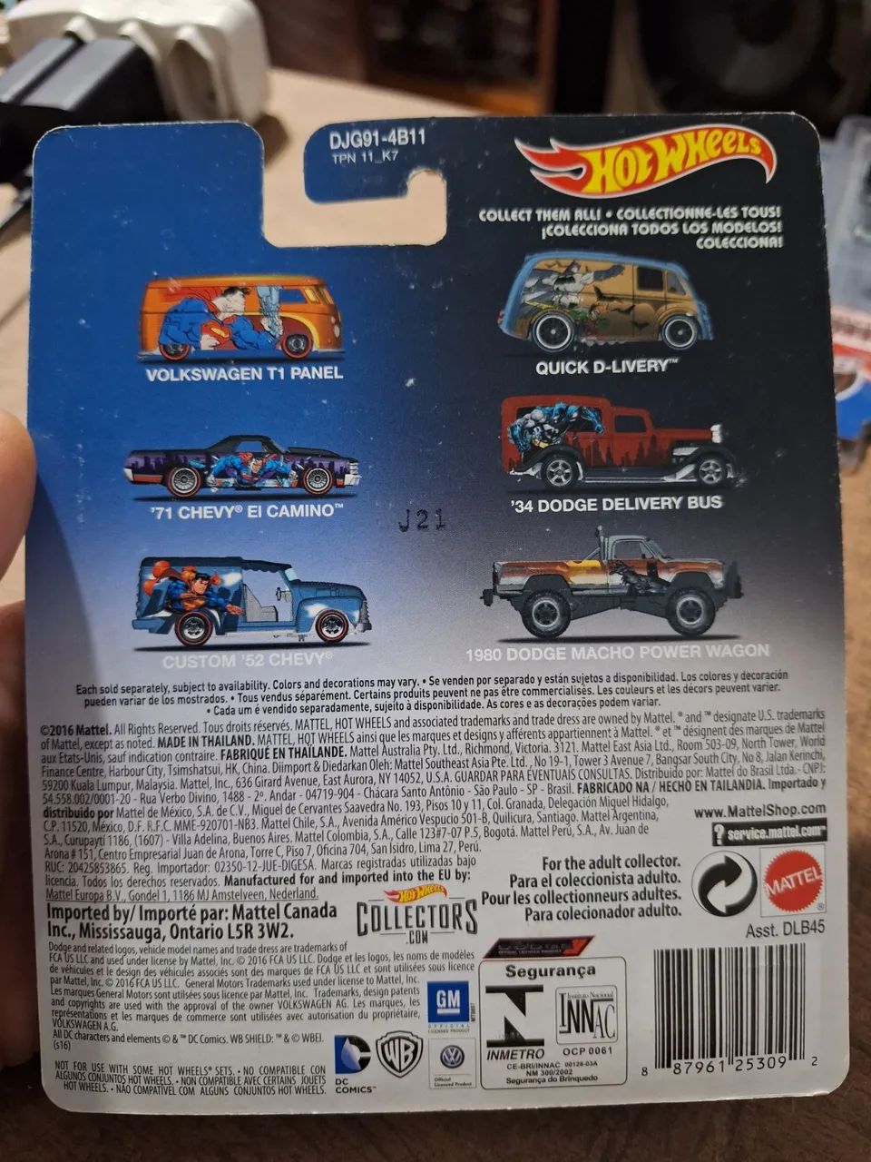 Hotwheels pop culture DC Custom 52 Chevy superman - Foto 3