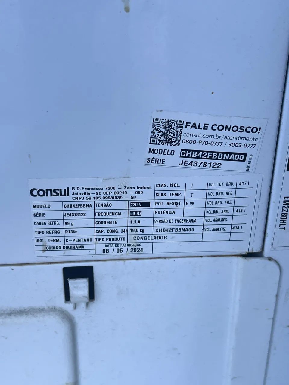 Freezer cônsul 414 litros  - Foto 3