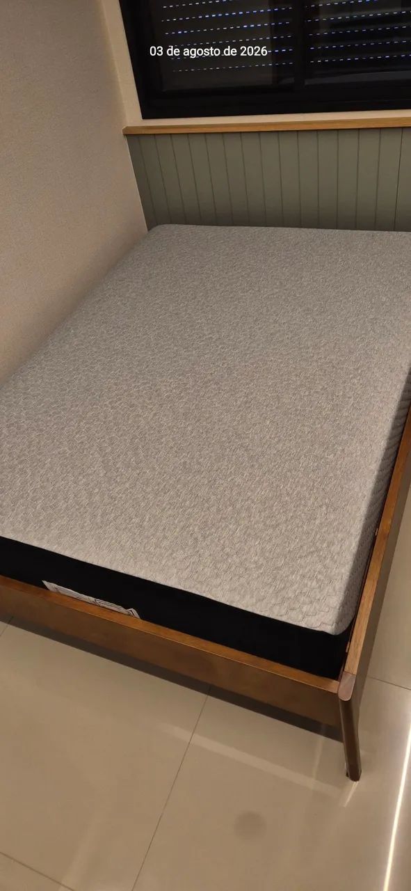 Cama casal com colchão - Foto 3