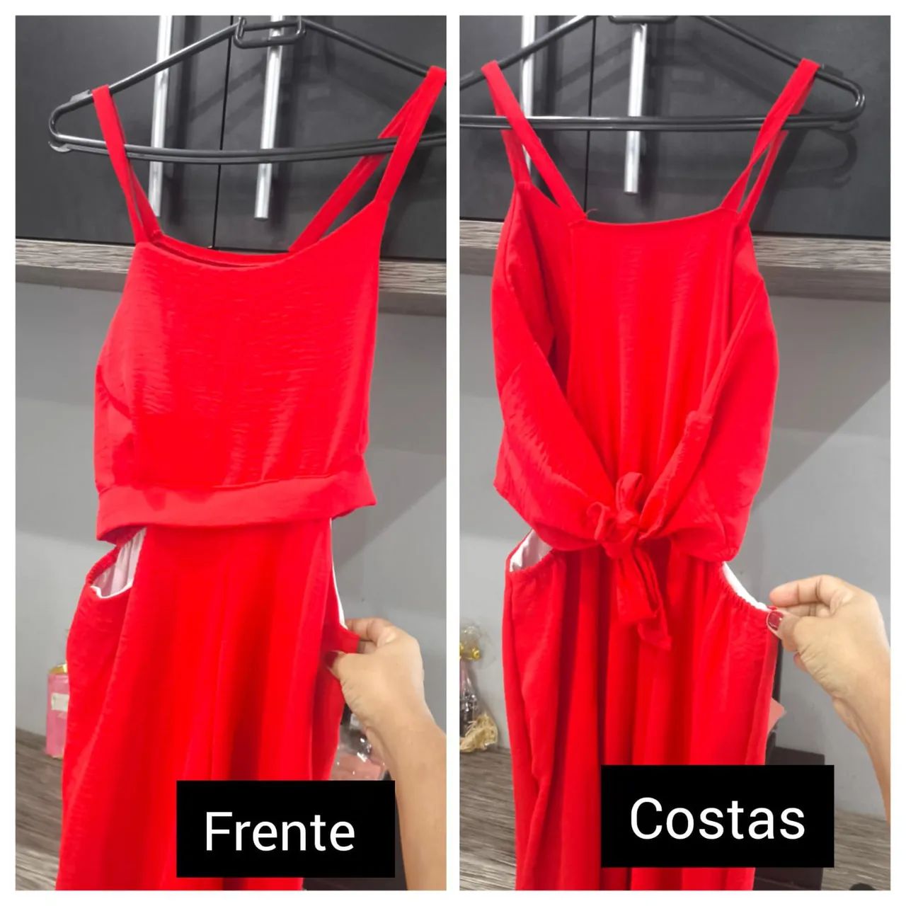 Macacão Vermelho M 