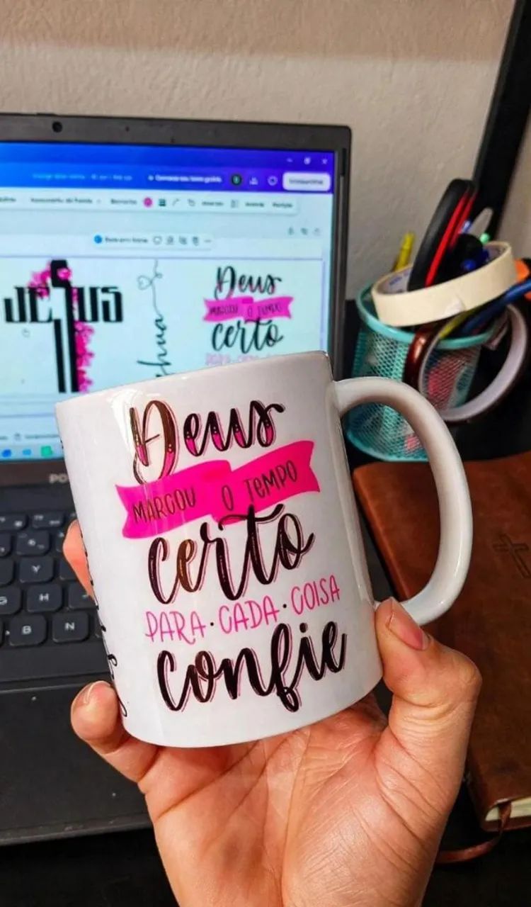 $30 canecas personalizadas cristã  - Foto 2
