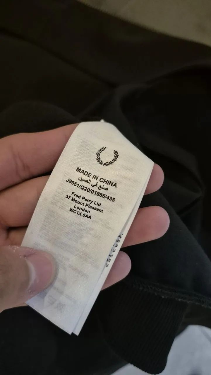 Oportunidade!! Casaco Fred Perry novíssimo  - Foto 4