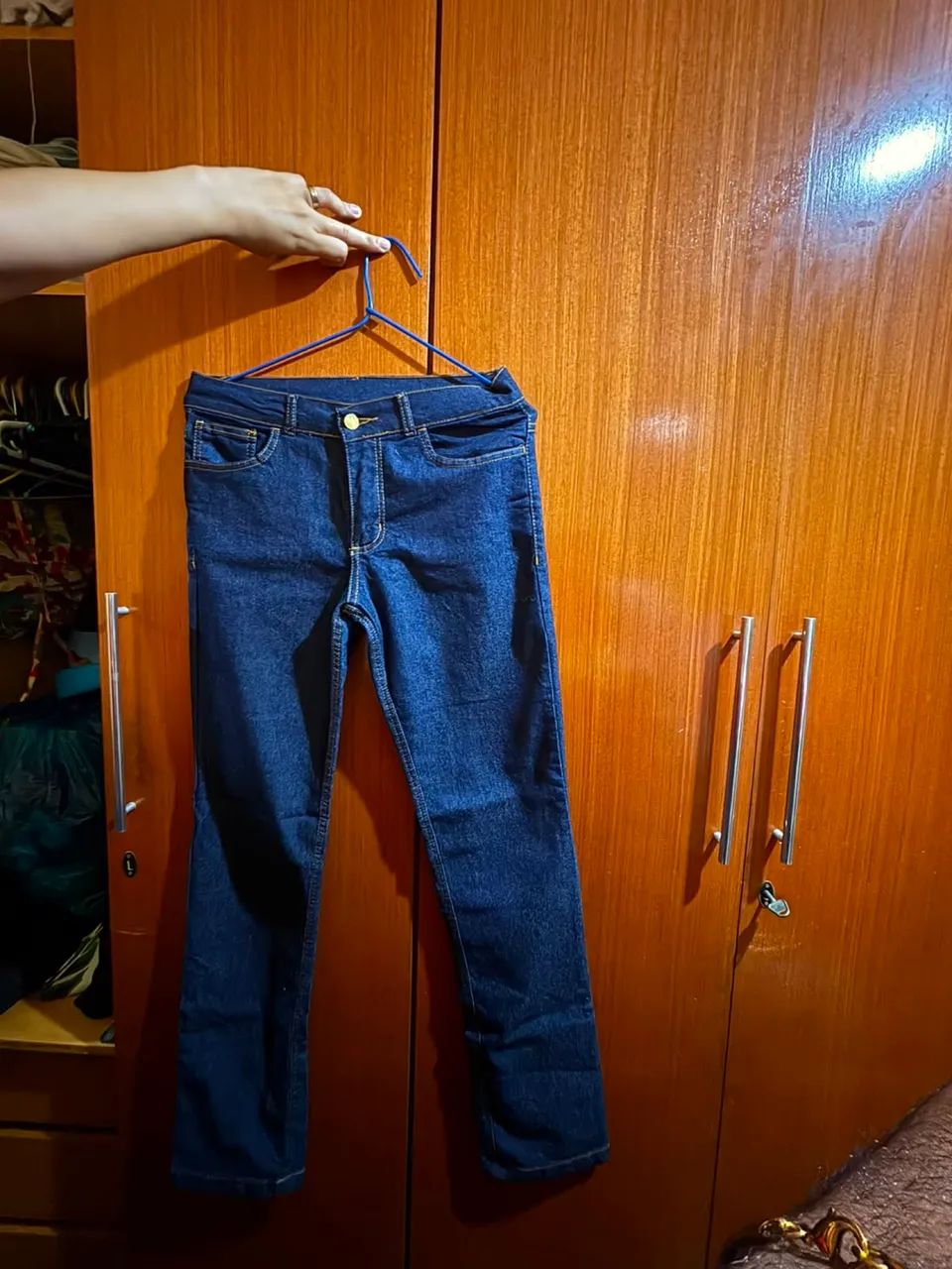 Calça jeans tamanho (36/38)