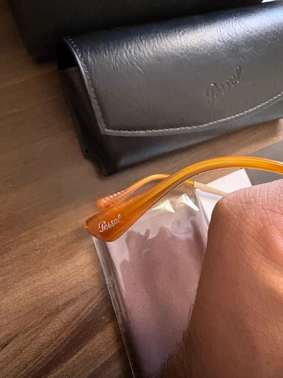 Óculos Persol Calligrapher 3166 - Novo - Foto 4