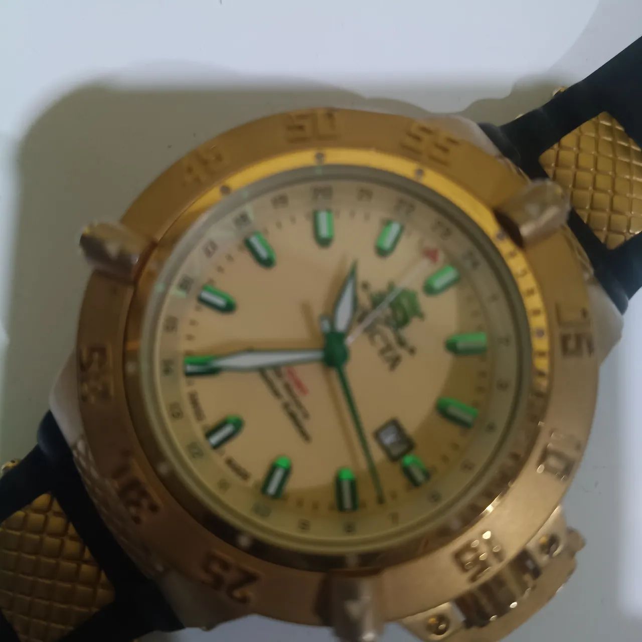 relógio invicta subaqua GMT edição limitada 