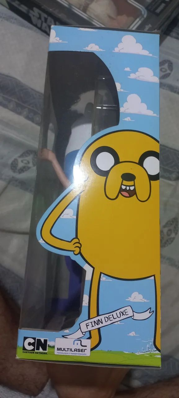 Finn Deluxe Adventure Time Hora de Aventura - Brinquedos e Jogos