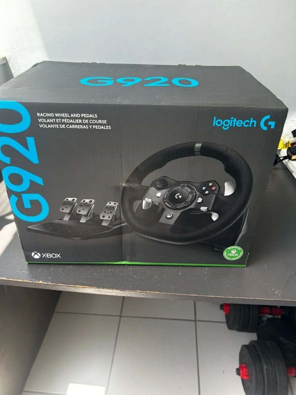 Volante Logitech + Câmbio Logitech - Foto 5